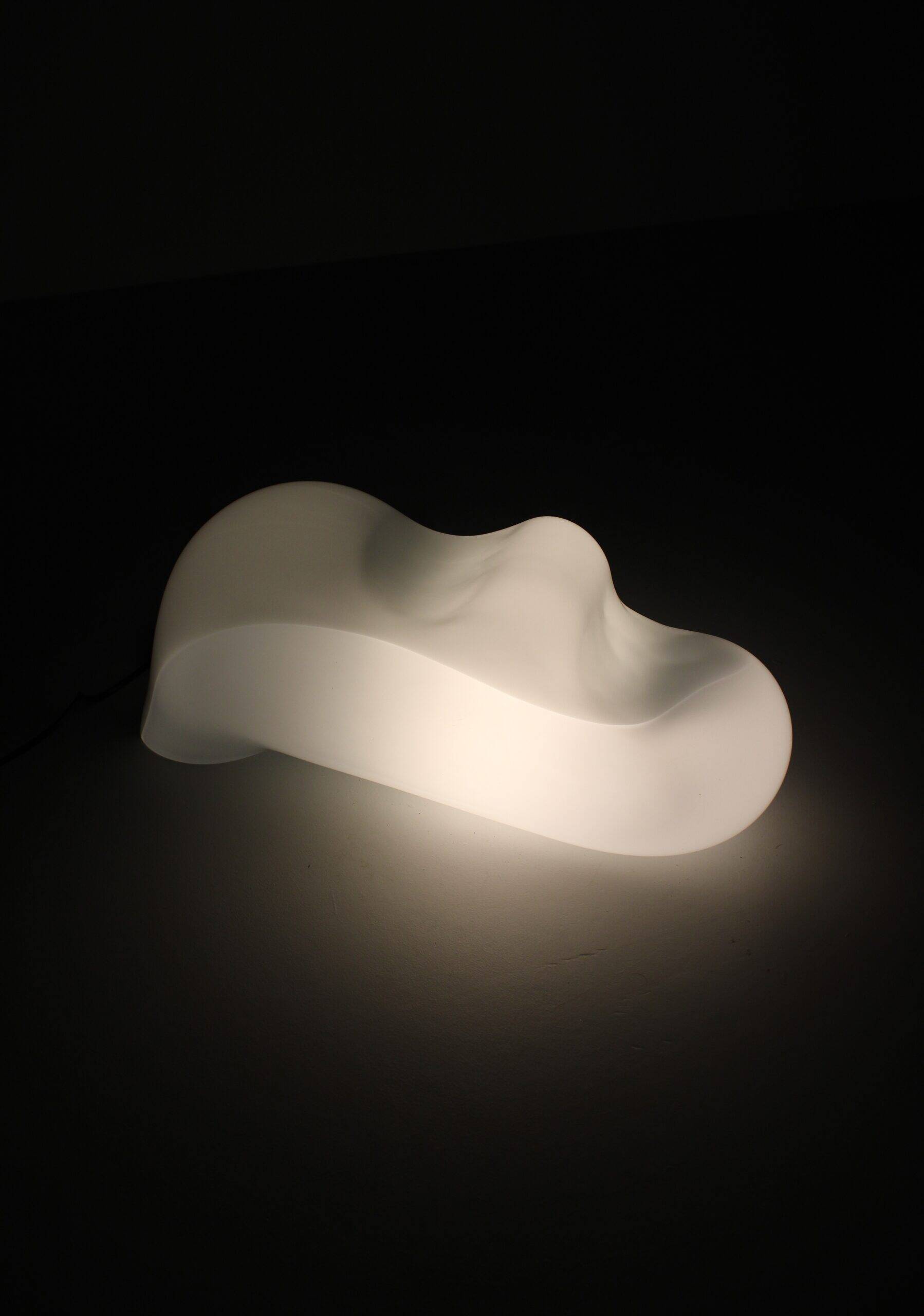 Undula table lamp by Enrico Capuzzo for Vistosi, c. 1972
