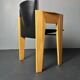 set 6 Modernist dining chairs by Arnold Merckx for Arco, Dutch design 1980s