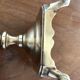 Pair of brass candlesticks
