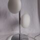 Italian design lamp Fabas Luce – Double adjustable pebble – Chrome &