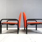 Paire de fauteuils Gae Aulenti '54 L' pour Knoll International, années 1970