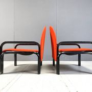 Pair of Gae Aulenti '54 L' Armchairs for Knoll International, 1970s