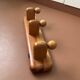 Vintage solid wood coat rack