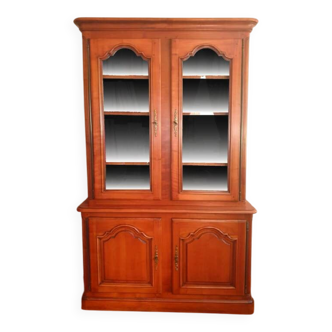 Library with 2 bodies in cherry wood