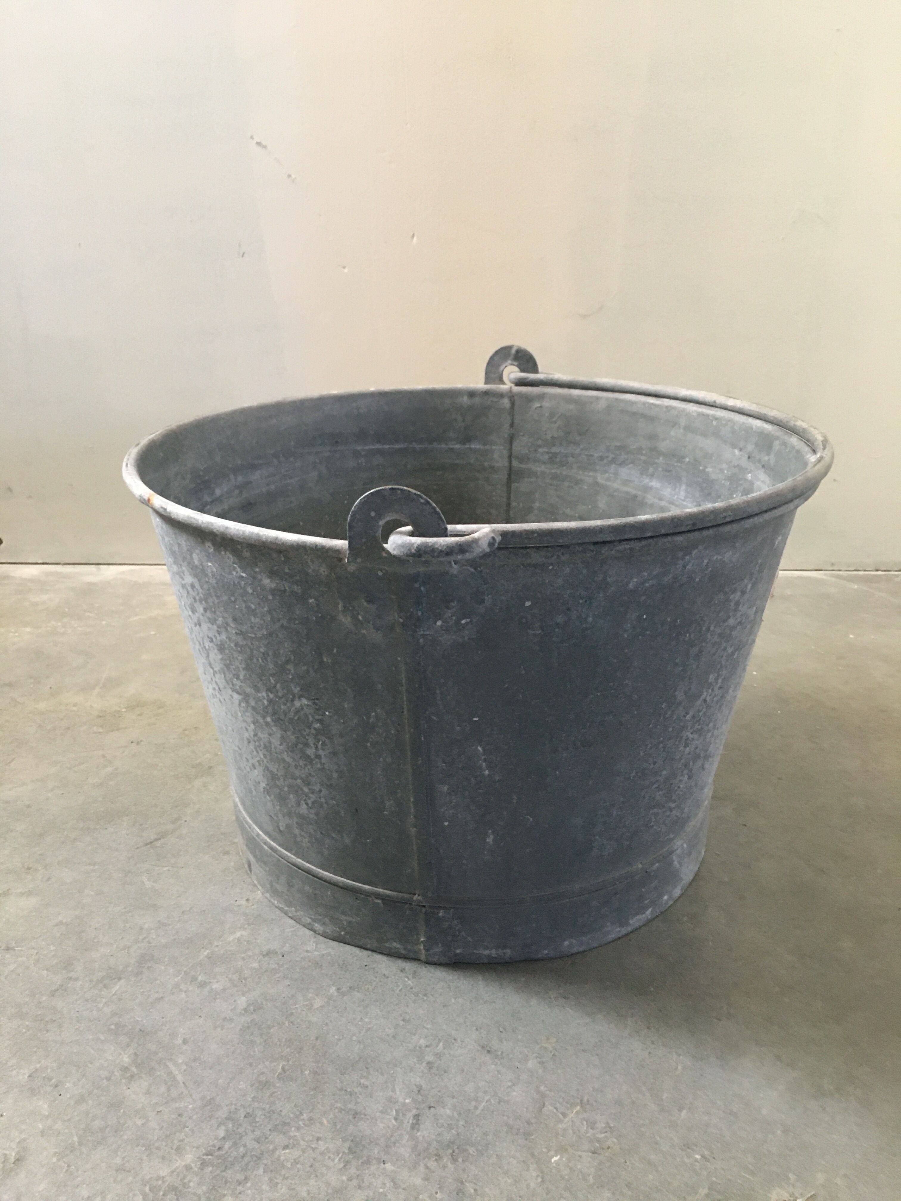 Vintage Leopold zinc bucket