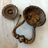 Solid brass door knocker
