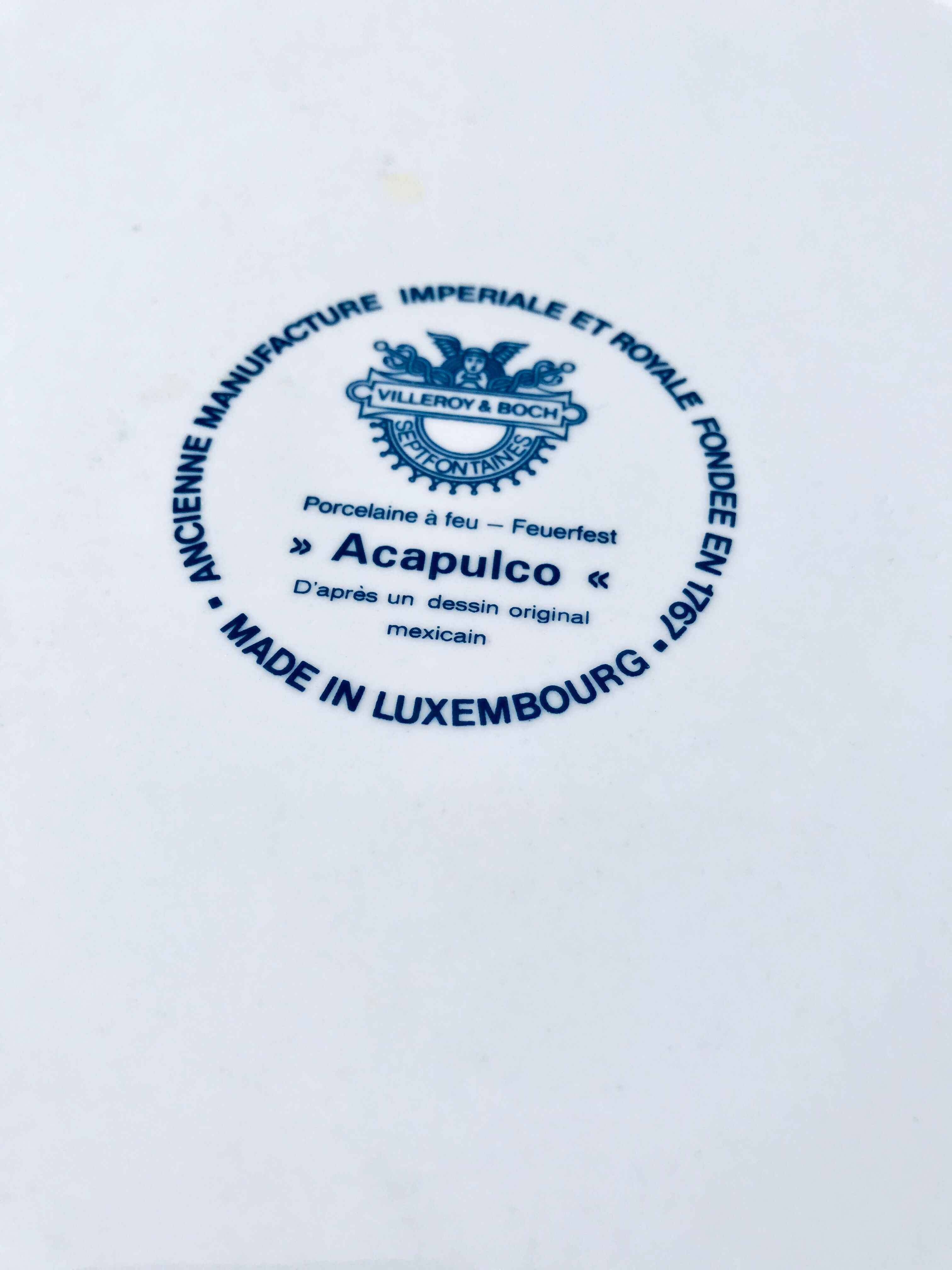 Acapulco pie dish by Villeroy and Boch