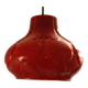Glass and Brass Pendant by Napako , 1970s