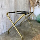 Vintage hotel luggage rack