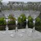 Set of 4 white wine glasses in PARIS crystal