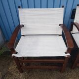 Pair of safari chairs