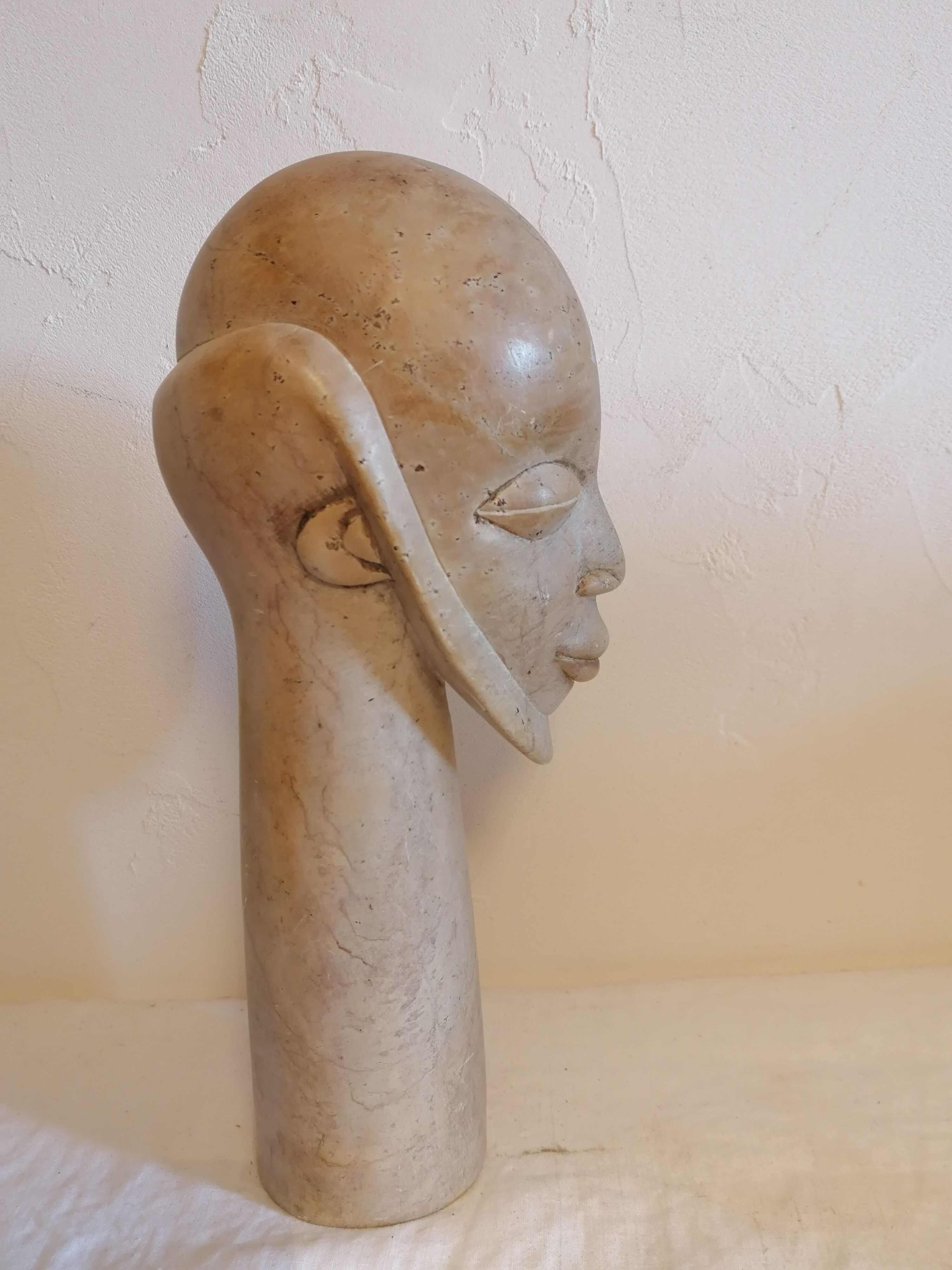Stone bust
