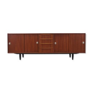 enfilade en teck, design danois, années 1970, production: danemark