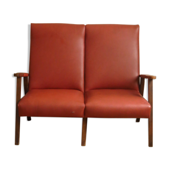 Compass legs armchair