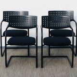 4 Chairs 'Vis à Vis' Antonio Citterio / VITRA. Vintage