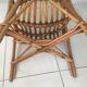 Pair of vintage rattan armchairs