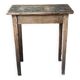 Console table in raw wood