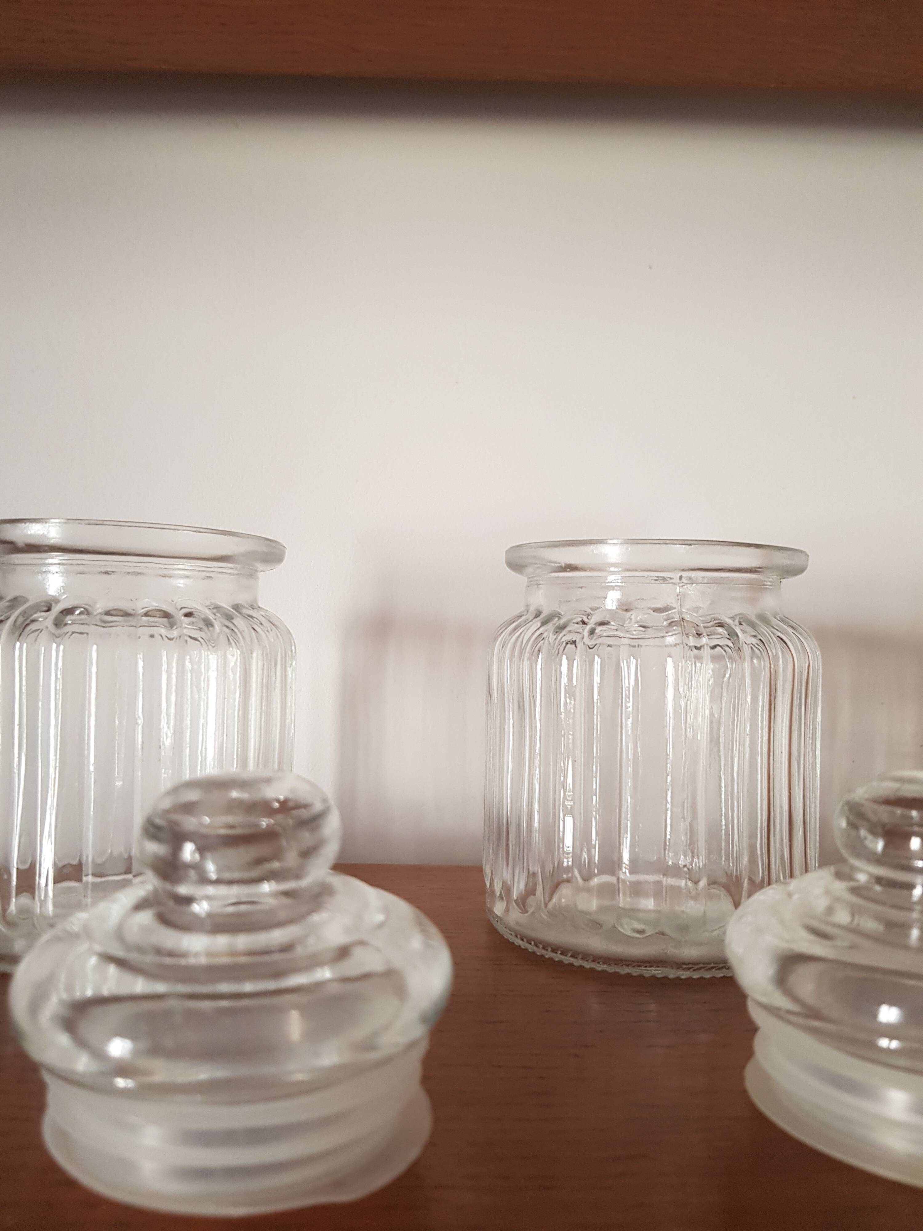 Set of 2 small vintage candy boxes