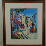 Peinture à l'huile de Onesta Franck