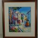 Oil painting by Onesta Franck