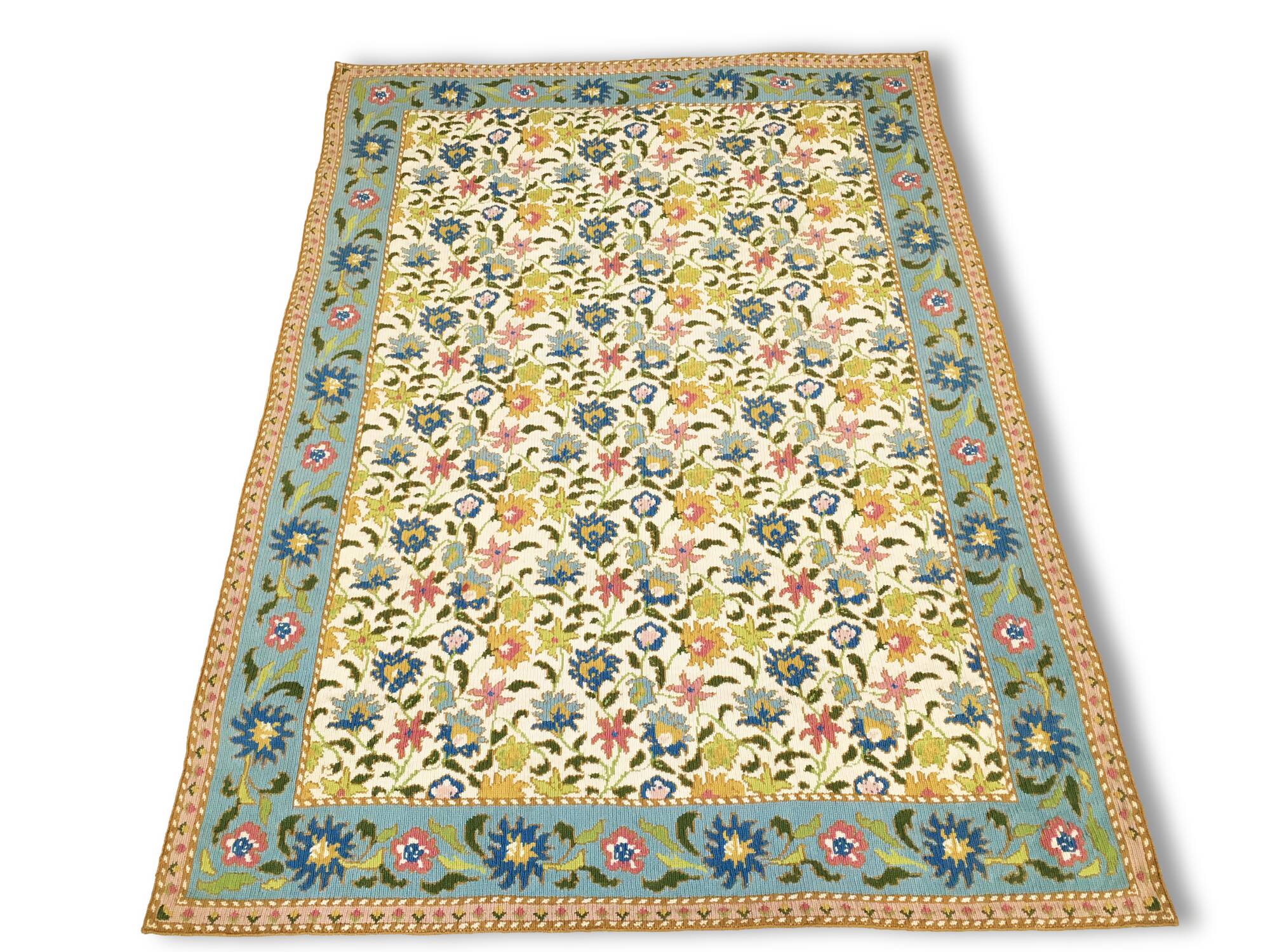 The Portugal hand made carpets: Arraiolos 190 x 130 cm