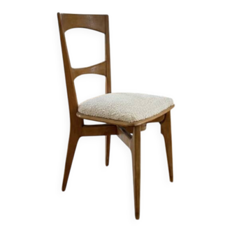 Scandinavian boucle chair