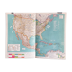 Ancienne carte des Etats Unis - 1950