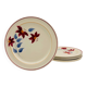 6 flat plates. Moulin des Loups. Model Sylvie.