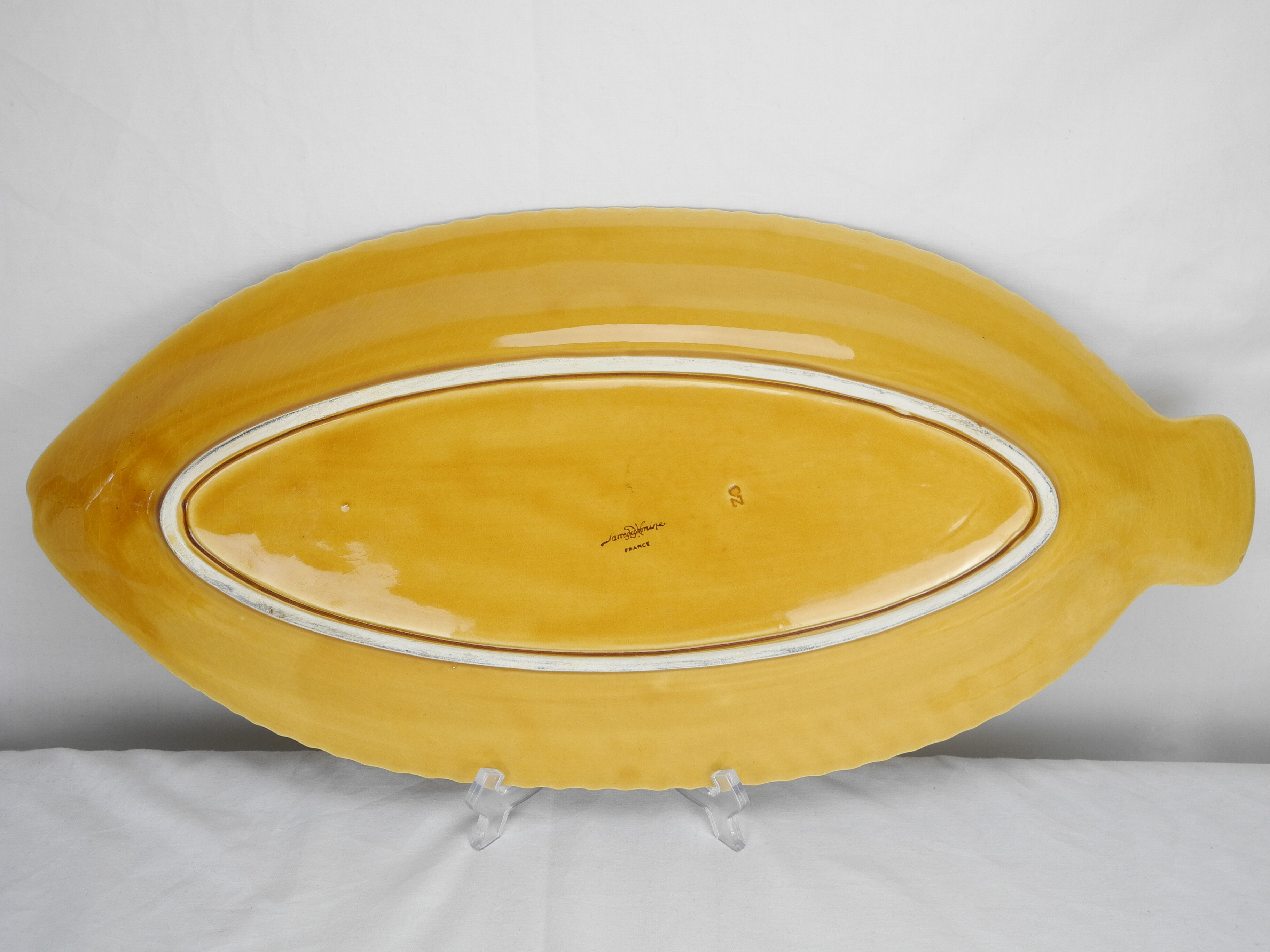 Fish dish sarreguemines