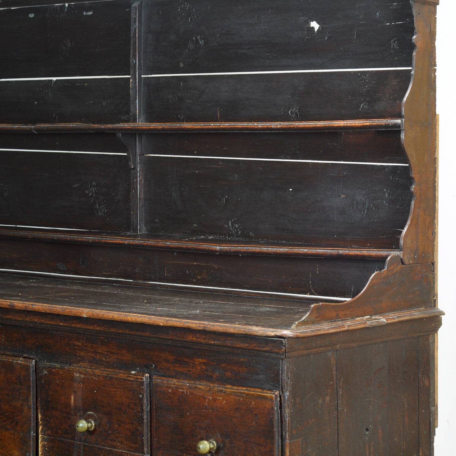 Buffet en chêne anglais, vers 1720