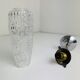 Ancienne applique metal et verre vintage