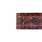 Vintage Turkish Oushak Handwoven Rug 70x335 cm