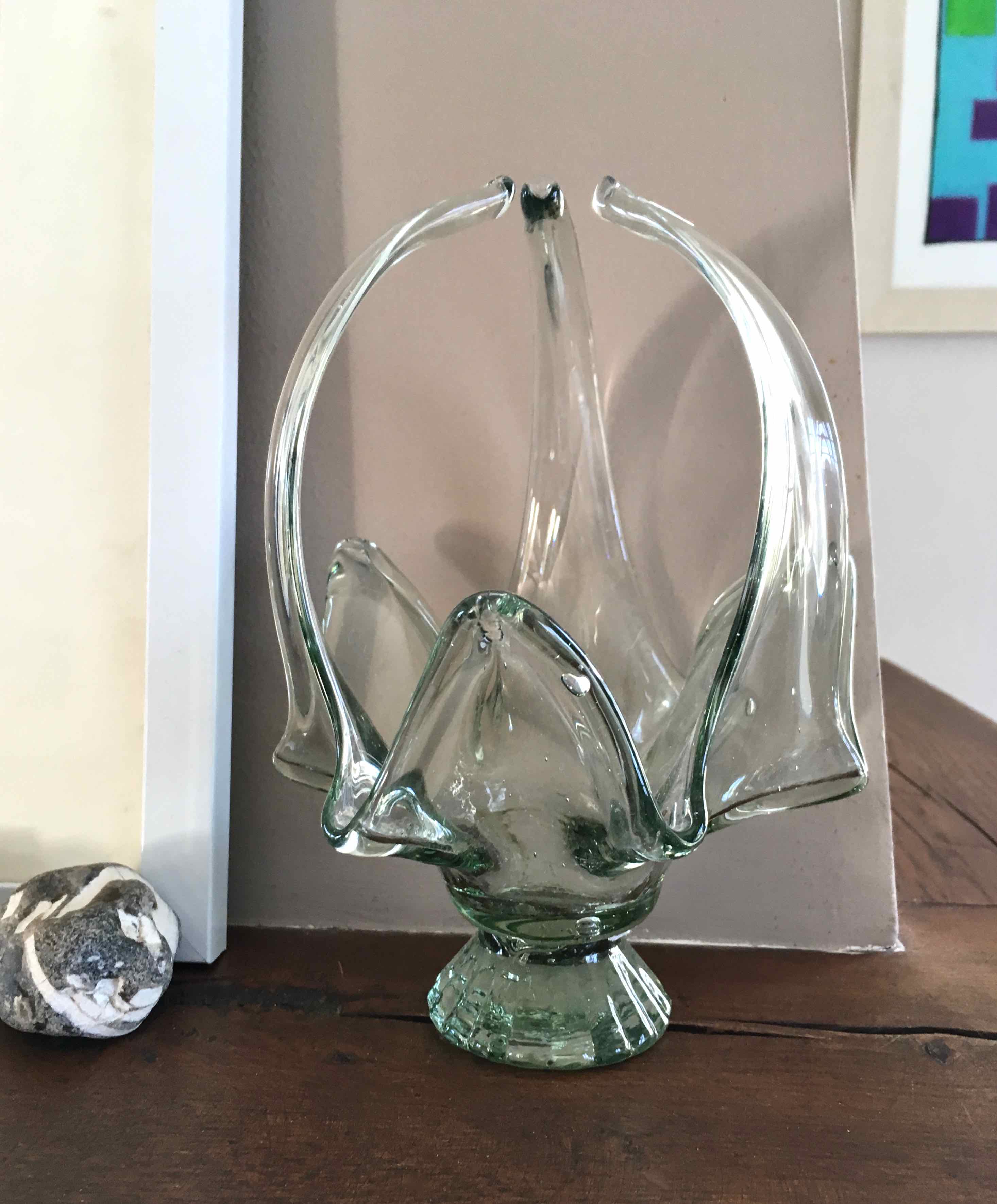 Blown glass candy maker