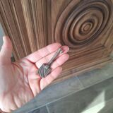 Oak solid bonnetière / wardrobe / dresser from 1940