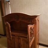 walnut cabinet, made by a cabinetmaker