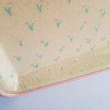 Anne stringer Alpac pink France vintage fiberglass tray