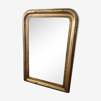 Miroir ancien type Louis Philippe - 80x55cm