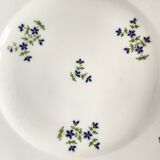 Porcelain plate from the Duke of Angoulême | Cornflower floral motif