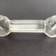 10 vintage glass knife holders