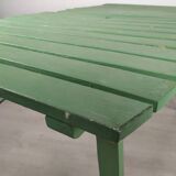 Folding garden table
