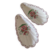 2 St. Clement faience dishes