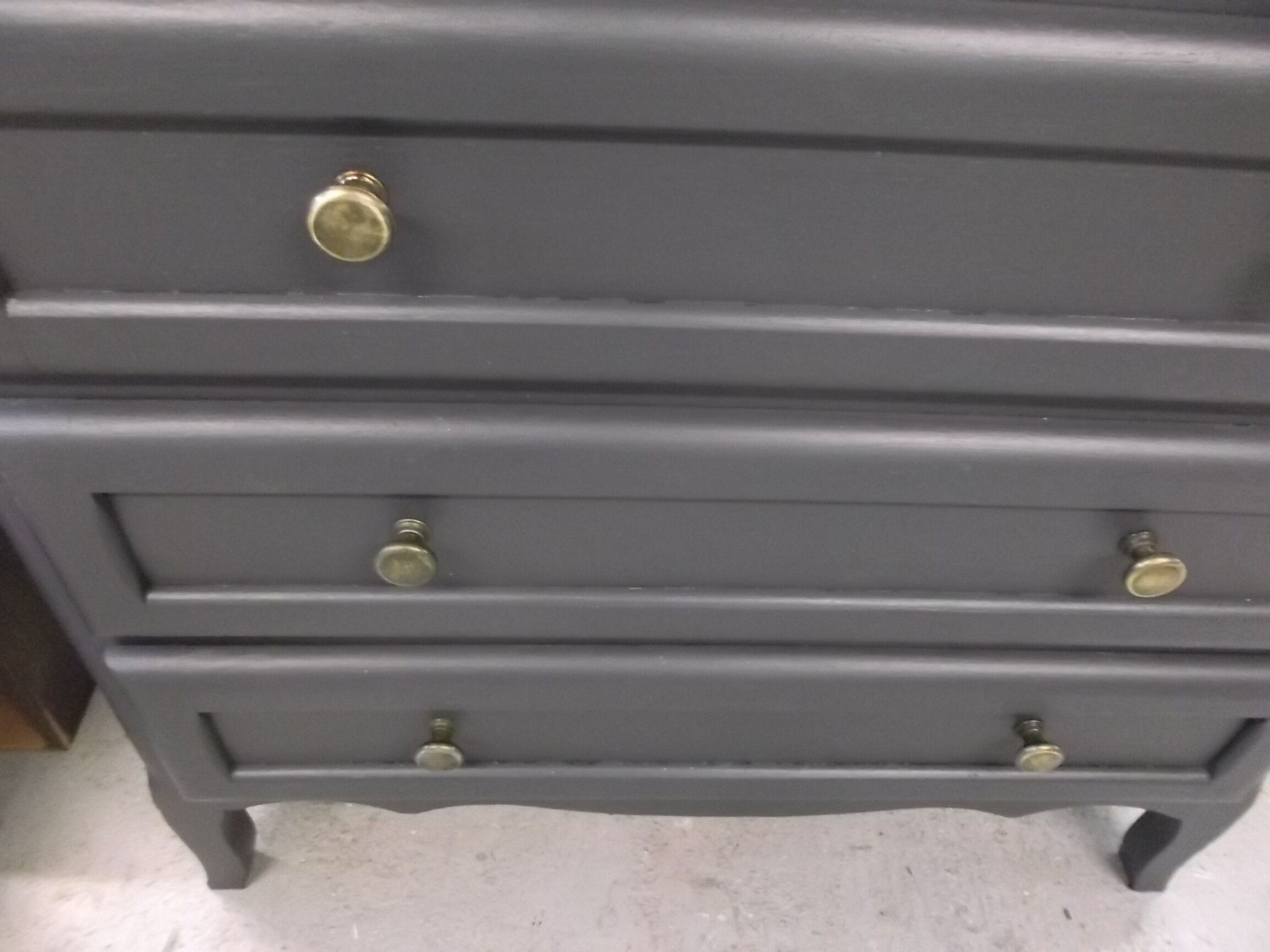 Old dresser, patinated, vintage