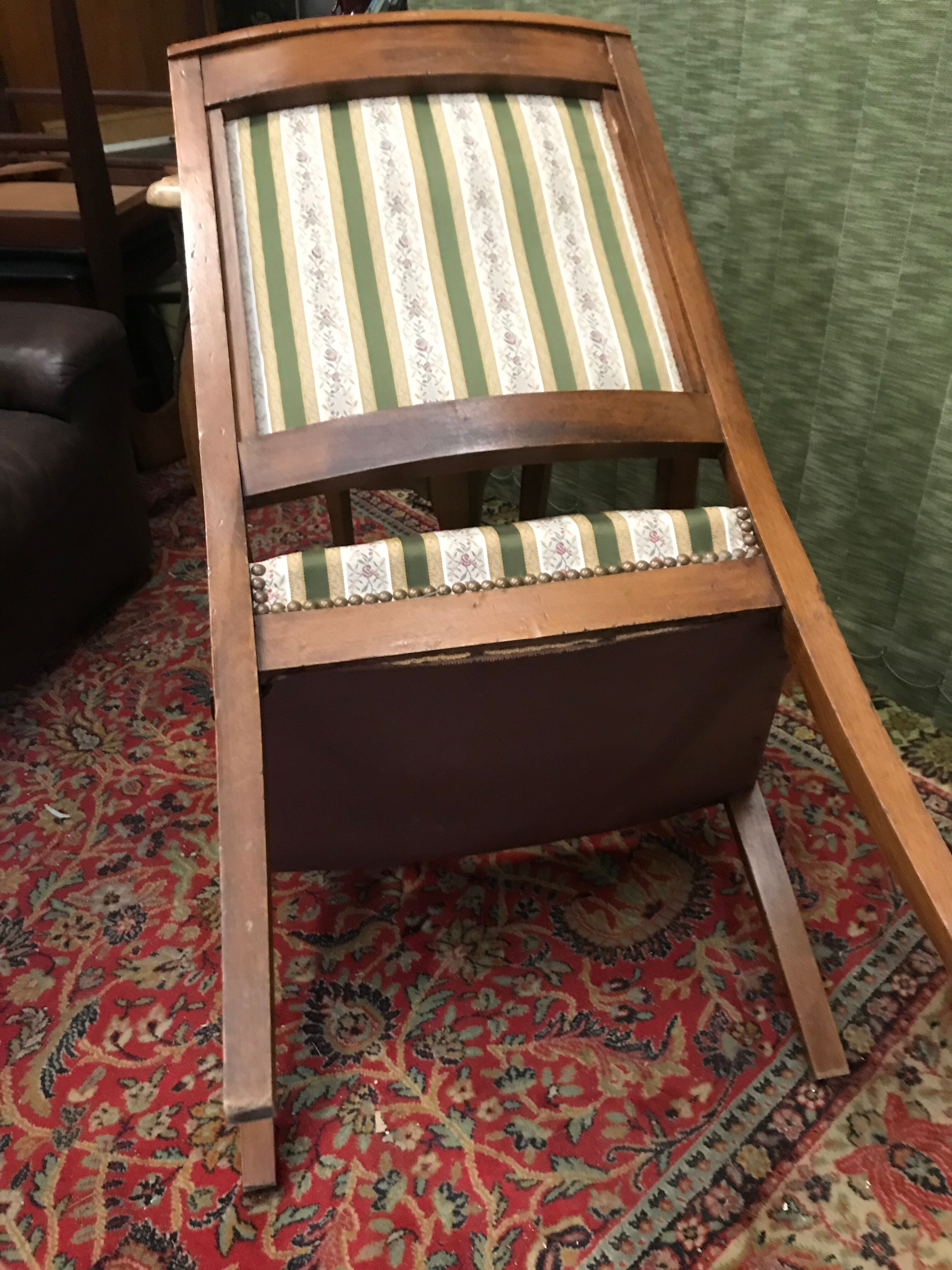 Old office shepherdess chair