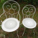 Wrought iron garden set