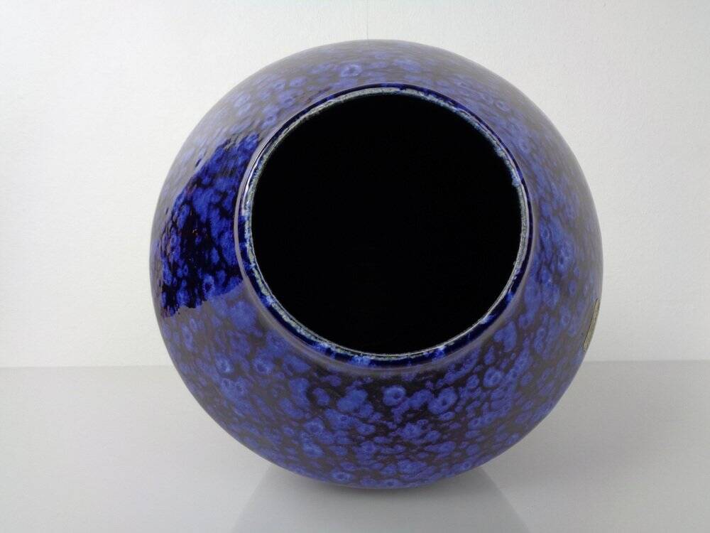 Large Pop Art Model 540-48 Vase in Glazed Ceramic from Scheurich, 1970s