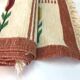 Vintage swedish flat weave Röllakan floral rug 1960s handmade, wool