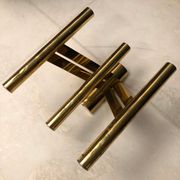 Single brass sconce from Sciolari, italy, 1970