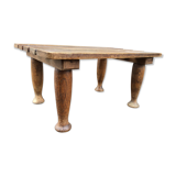 Vintage rustic feet rests