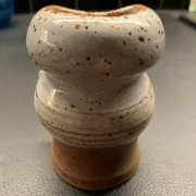 Owl-shaped zoomorphic vase in stoneware – Jacques Pouchain, Dieulefit Workshop