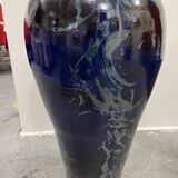 Jar, large exterior glazed ceramic pottery